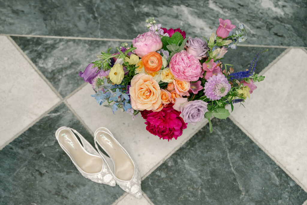 Bridal details at The Apiary wedding in downtown Lexington.