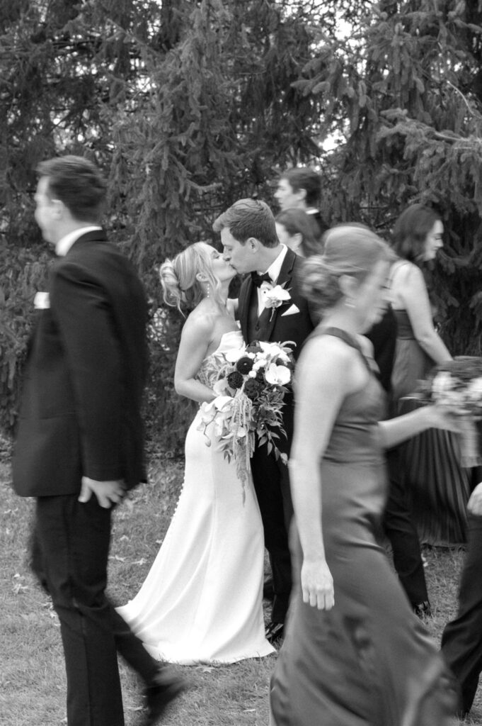 Bride and groom portraits at Lexington Country Club in KY. 