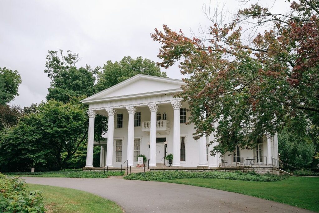 A view of Whitehall Mansion wedding venue. 